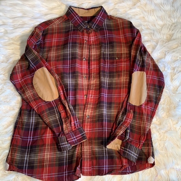 DANIEL CREMIEUX CLASSICS RED PLAID FLANNEL Size Large Men’s - Picture 6 of 8